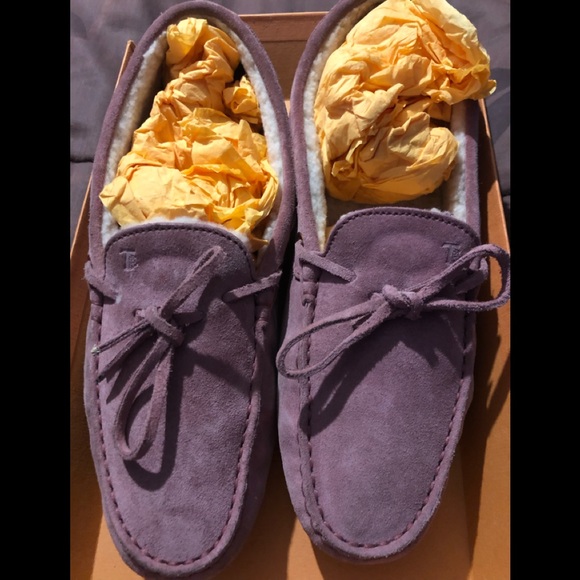 TOD’s Rubber Moccasin with Lamb Fur - Picture 5 of 8